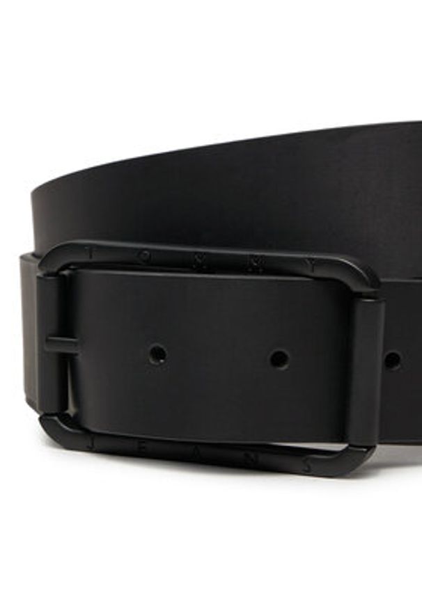Tommy Jeans Pasek Męski Rev.Travel Buckle AM0AM12416 Granatowy. Kolor: niebieski. Materiał: skóra