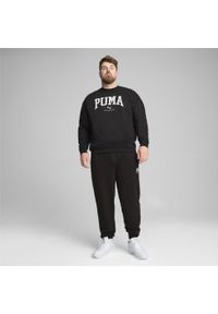 Puma - Męska bluza PUMA SQUAD PUMA Black. Kolor: czarny. Materiał: guma, zamsz. Wzór: aplikacja