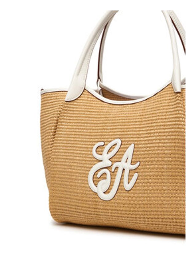 Emporio Armani Torebka EW001009 AF25819 M1335 Brązowy. Kolor: brązowy. Materiał: skórzane