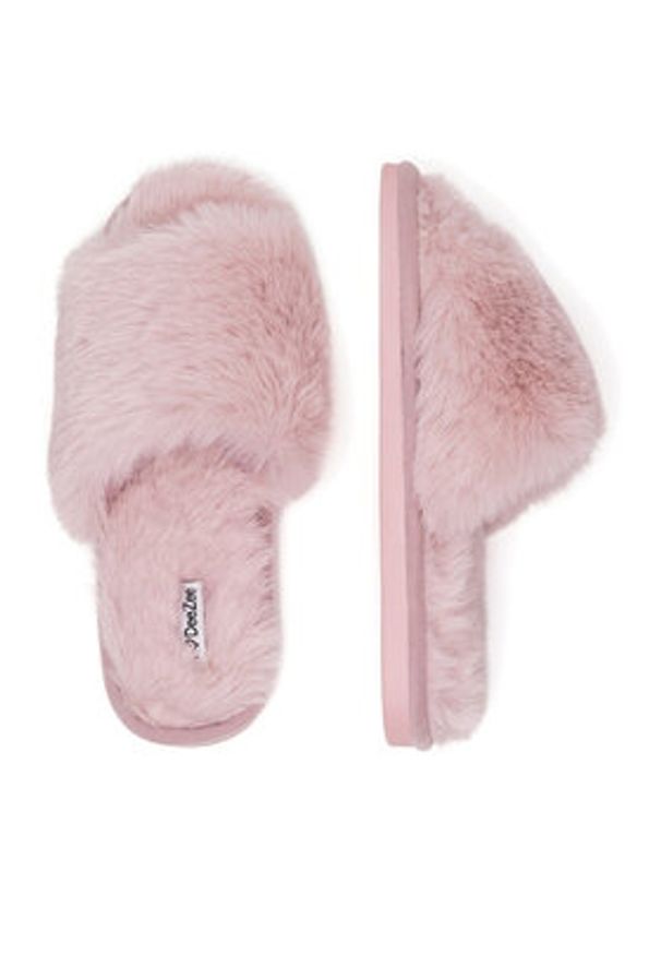 DeeZee Kapcie MU-SL-DZ04 Różowy. Kolor: różowy. Materiał: materiał