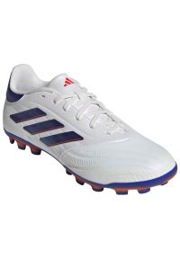 Adidas - Buty adidas Copa PURE.2 League 2G/3G Ag M IG6409 białe. Kolor: biały. Materiał: skóra, syntetyk. Szerokość cholewki: normalna