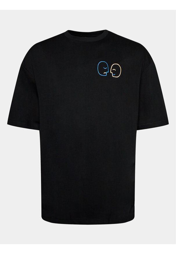 outhorn - Outhorn T-Shirt OTHAW23TTSHM0862 Czarny Regular Fit. Kolor: czarny. Materiał: bawełna