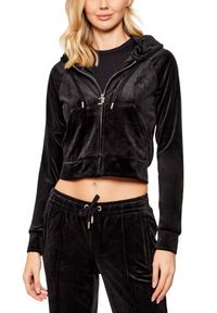 Juicy Couture - JUICY COUTURE Czarna bluza Madison Outline, Rozmiar L. Kolor: czarny #2