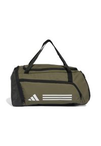 Adidas - Torba adidas Essentials 3-Stripes Duffel S. Kolor: zielony. Sport: fitness