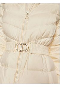 TwinSet - TWINSET Kurtka puchowa 242TP2182 Beżowy Slim Fit. Kolor: beżowy. Materiał: syntetyk. Sezon: zima #7