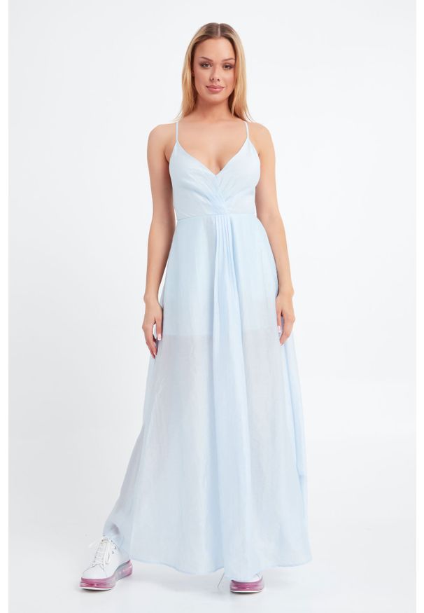 Sukienka Emporio Armani na lato, na ramiączkach