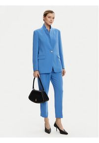 BOSS Marynarka Jocaluah 50490053 Niebieski Regular Fit. Kolor: niebieski. Materiał: syntetyk #4