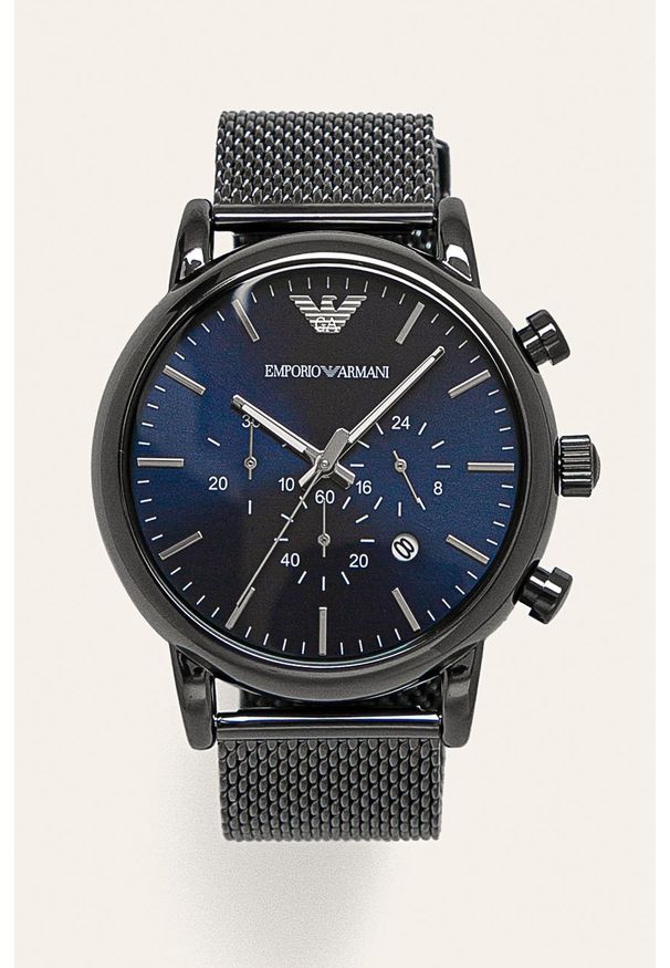 Emporio Armani - Zegarek AR1979. Kolor: czarny