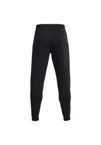 Under Armour - Spodnie Do Joggingu Męskie Polar Rival. Kolor: czarny. Materiał: polar. Sport: bieganie