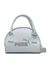 Puma Torebka Core Up Mini Grip Bag 079479 02 Szary. Kolor: szary. Materiał: skórzane