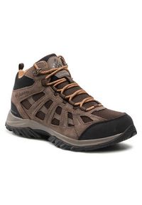 columbia - Columbia Trekkingi Redmond III Mid Waterproof BM0168 Brązowy. Kolor: brązowy. Materiał: skóra, zamsz. Sport: turystyka piesza #4