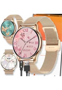 Diaway - SMARTWATCH ZEGAREK WATCH DAMSKI ROZMOWY MENU POLSKIE PULS OKRĄGŁY SPORT PL Y11. Rodzaj zegarka: smartwatch. Styl: sportowy #1