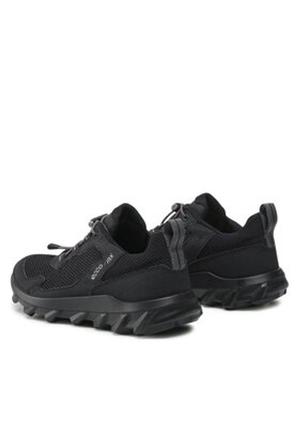 ecco - ECCO Sneakersy Mx W 82026351052 Czarny. Kolor: czarny. Materiał: materiał