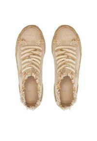 EMU Australia Espadryle Ellery 2.0 W13065 Beżowy. Kolor: beżowy. Materiał: materiał, bawełna #4