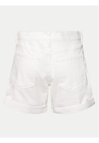 GAP - Gap Szorty jeansowe 607134-00 Biały Slim Fit. Kolor: biały. Materiał: bawełna