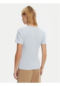 TOMMY HILFIGER - Tommy Hilfiger T-Shirt New Cody WW0WW40587 Błękitny Slim Fit. Kolor: niebieski. Materiał: bawełna #4