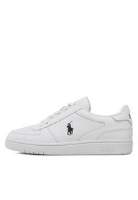 Polo Ralph Lauren Sneakersy Polo Crt Pp 809885817002 Biały. Kolor: biały. Materiał: skóra