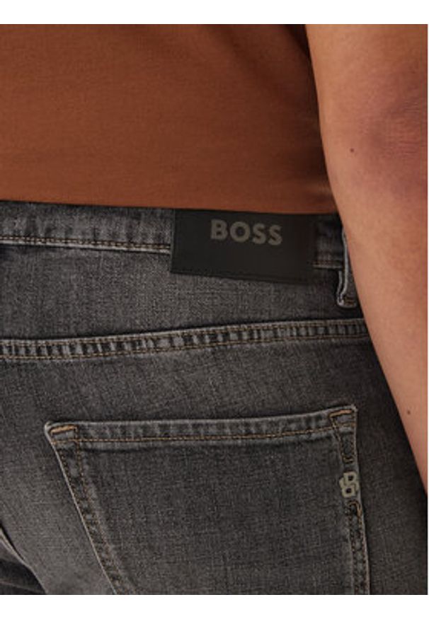 BOSS Jeansy C-Delaware 50557508 Szary Slim Fit. Kolor: szary