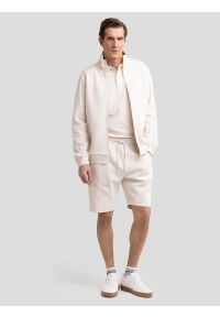 Big-Star - Szorty męskie dresowe kremowe Wladorsh 103/ Wlador 103. Kolor: kremowy. Materiał: dresówka. Wzór: nadruk, ze splotem. Sezon: lato. Styl: elegancki, klasyczny #3