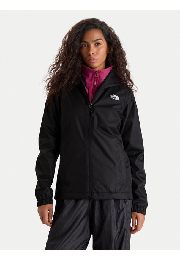 The North Face Kurtka outdoor Quest NF00A8BA Czarny Regular Fit. Kolor: czarny. Materiał: syntetyk. Sport: outdoor
