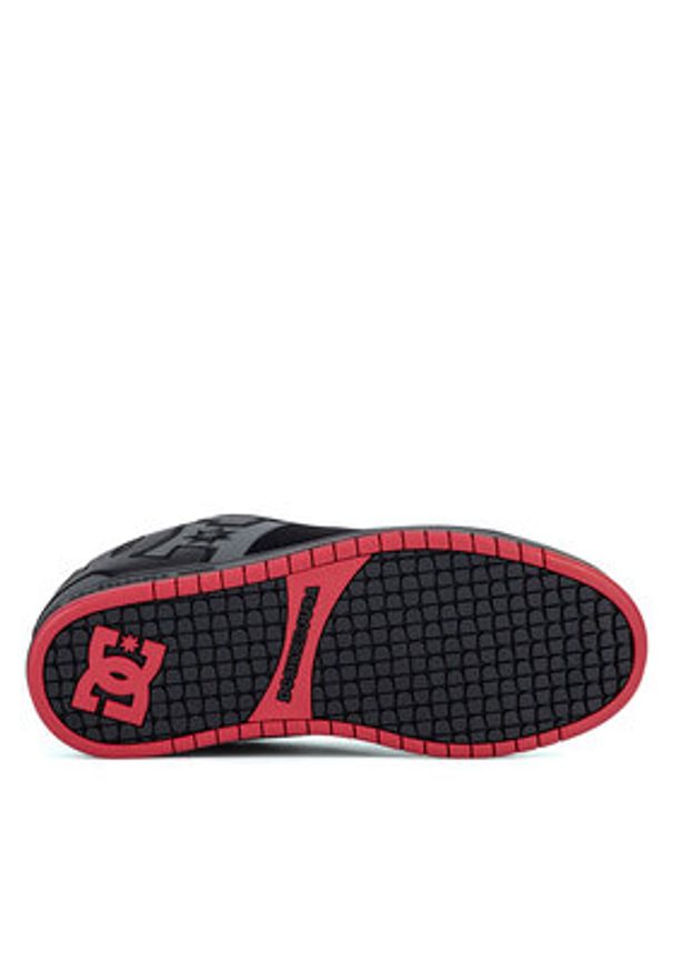 DC Shoes Sneakersy COURT GRAFFIK SQ ADYS100442-BYR Czarny. Kolor: czarny. Materiał: skóra