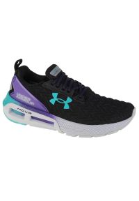 Buty do biegania Under Armour Hovr Mega 2 Clone M 3024479-003 czarne. Zapięcie: sznurówki. Kolor: czarny. Materiał: tkanina, syntetyk, guma