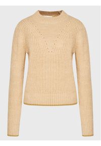 Scotch & Soda Sweter 167940 Beżowy Regular Fit. Kolor: beżowy. Materiał: syntetyk #1