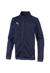 Bluza do piłki nożnej dla dzieci Puma Liga Training Jacket JUNIOR. Kolor: niebieski #1