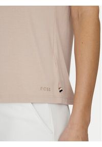 BOSS T-Shirt Bea 50543334 Beżowy Regular Fit. Kolor: beżowy