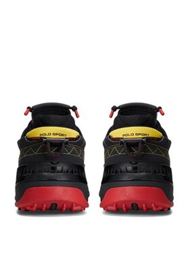 Polo Ralph Lauren Sneakersy 809846170002 Czarny. Kolor: czarny. Materiał: materiał