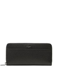 Duży Portfel Damski Lacoste. Kolor: czarny #1