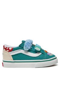 Vans Tenisówki Old Skool VN000D1CGRN1 Zielony. Kolor: zielony. Materiał: materiał #1