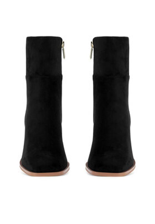 Nine West Botki WFA3361-1 Czarny. Kolor: czarny. Materiał: materiał
