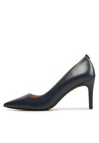 MICHAEL Michael Kors Szpilki Slina Flex Pump 40F2HNMP2L Granatowy. Kolor: niebieski. Materiał: skóra. Obcas: na szpilce