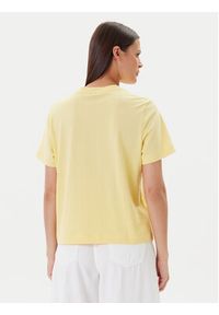 Vero Moda T-Shirt Sonna 10327143 Żółty Regular Fit. Kolor: żółty. Materiał: bawełna #7