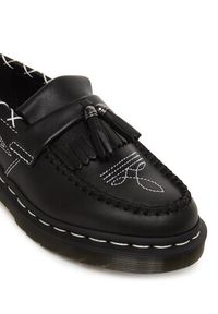 Dr. Martens Mokasyny Adrian Gothic Americana DM31626001 Czarny. Kolor: czarny. Materiał: skóra