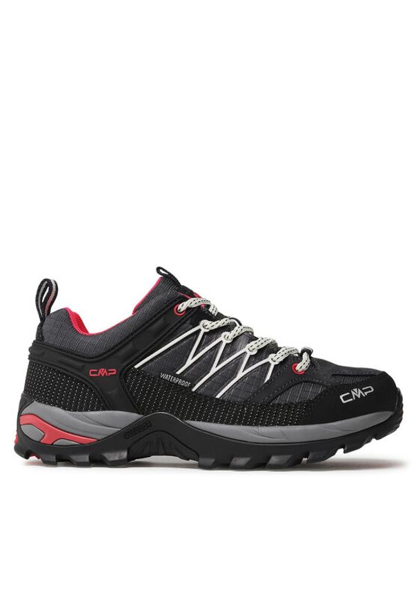 CMP Trekkingi Rigel Low Wmn Trekking Shoe Wp 3Q54456 Szary. Kolor: szary. Materiał: materiał