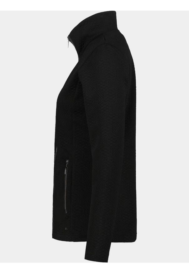 LUHTA - Sweter Damski Luhta Hallikkala. Kolor: czarny. Materiał: polar. Sezon: zima. Sport: turystyka piesza