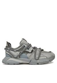 Lacoste Sneakersy 7-49SMA0012 Szary. Kolor: szary. Materiał: skóra