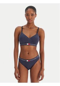 TOMMY HILFIGER - Tommy Hilfiger Biustonosz braletka UW0UW05715 Granatowy. Kolor: niebieski. Materiał: bawełna #4