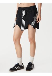 Adidas - adidas Spódnica mini Reconstructed Adibreak KS4165 Czarny Regular Fit. Kolor: czarny. Materiał: syntetyk #1