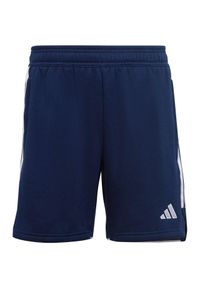 Adidas - Spodenki dla dzieci adidas Tiro 23 League Sweat. Kolor: niebieski, wielokolorowy, biały