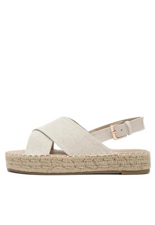 Jenny Fairy Espadryle WSS990-201EOB Beżowy. Kolor: beżowy. Materiał: materiał