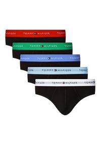 TOMMY HILFIGER - Tommy Hilfiger Komplet 5 par bokserek UM0UM03386 Czarny. Kolor: czarny. Materiał: bawełna #7