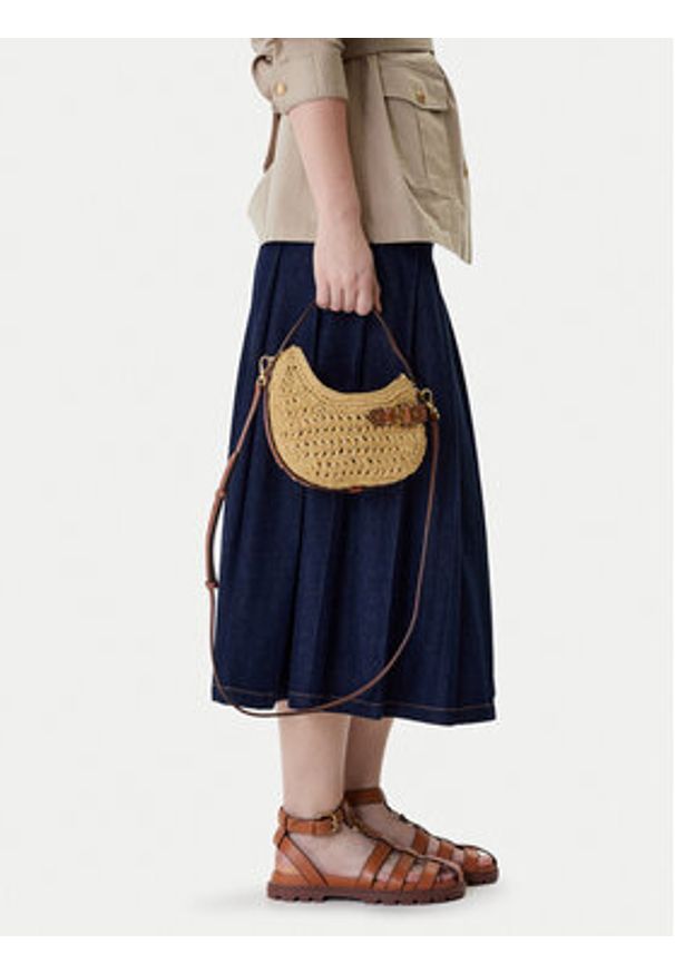 Lauren Ralph Lauren - LAUREN RALPH LAUREN Torebka 431982191001 Brązowy. Kolor: brązowy