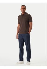 JOOP! Polo Primo 30046975 Brązowy Modern Fit. Typ kołnierza: polo. Kolor: brązowy. Materiał: bawełna #5