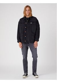 Wrangler T-Shirt Branded W773EEXV6 112331867 Czarny Regular Fit. Kolor: czarny. Materiał: bawełna #4