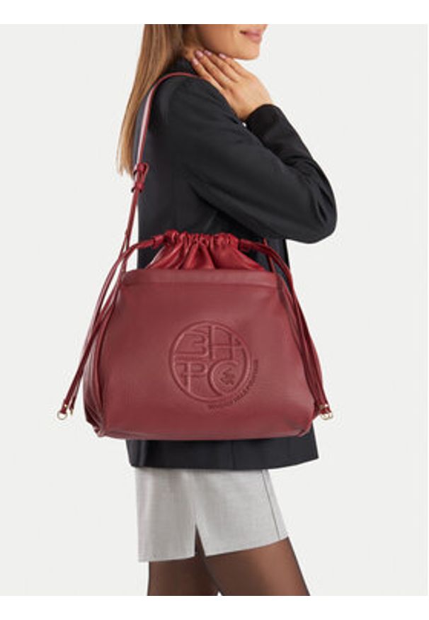 Beverly Hills Polo Club Torebka BHPC-K-039-06 Czerwony. Kolor: czerwony