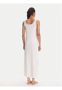 Emporio Armani Underwear Sukienka codzienna EW000494 AF10881 U1131 Biały Regular Fit. Okazja: na co dzień. Kolor: biały. Materiał: bawełna. Typ sukienki: proste. Styl: casual #4