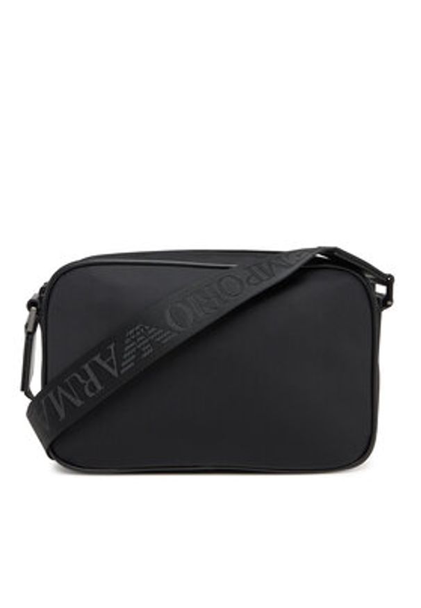 Emporio Armani Saszetka EM001803 AF13454 UC001 Czarny. Kolor: czarny. Materiał: skóra